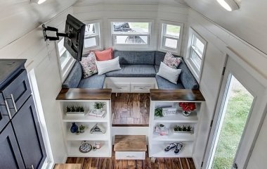 10 Clever and Cool Built in Bench Designs fi