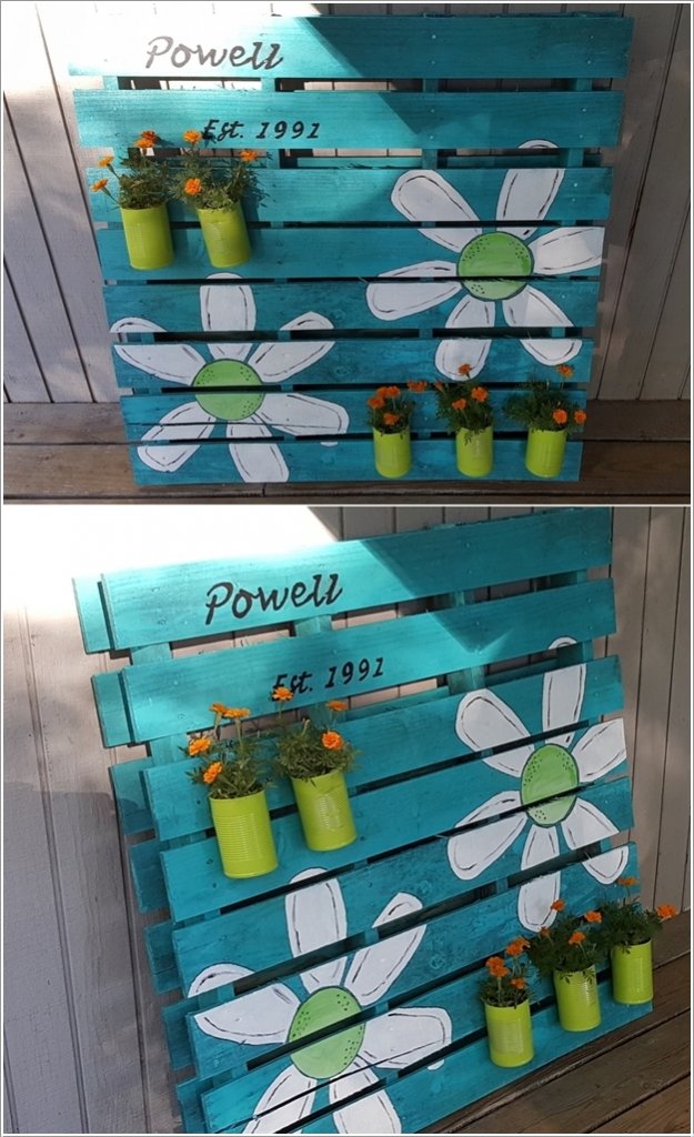 10 Unique Ways to Create Pallet Planters