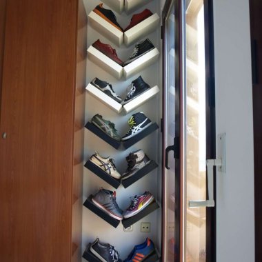 15 Clever Narrow and Vertical Shoe Storage Ideas fi