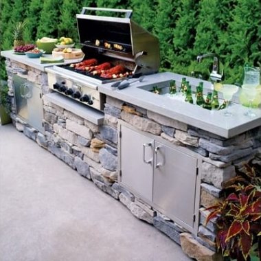 16 Cool Ideas for Your Outdoor Kitchen fi