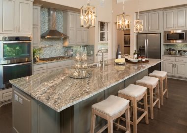 Amazing Stone Benchtop Ideas fi