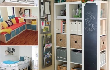 Clever and Cool IKEA Kallax Shelf Hacks fi