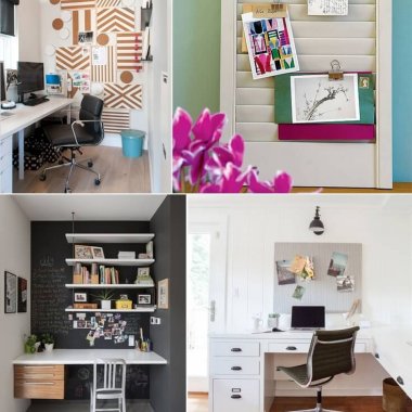 Inspiration Wall Ideas Worth Stealing for Your Home Office fi