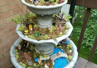 15 Magical Recycled Fairy Garden Ideas fi