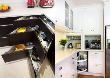 Clever Storage Ideas for Corner Kitchen Cabinets fi