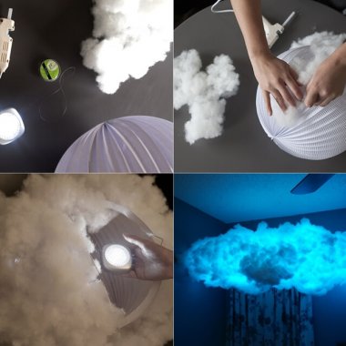Make a Whimsical Cloud Light for Your Room fi