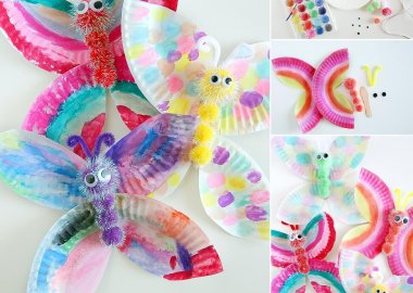 These Paper Plate Butterflies are Simply Adorable fi