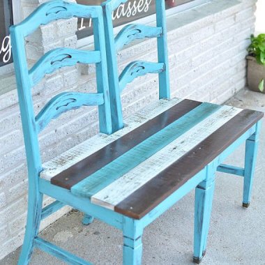 10 Awesome DIY Front Porch Bench Ideas fi