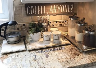 10 Ideas to Make Your Coffee Station Interesting fi