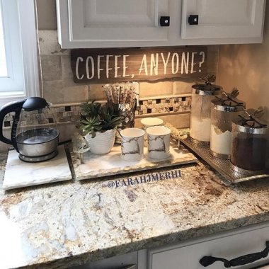 10 Ideas to Make Your Coffee Station Interesting fi