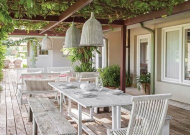 10 Wonderful Pergola Lighting Ideas fi