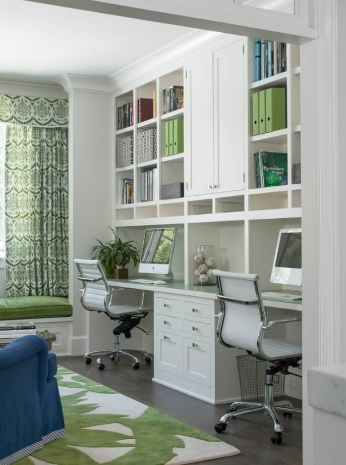 Creative Two Person Home Office Ideas