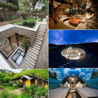 Stunning Underground Home Ideas fi
