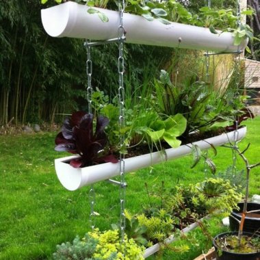 Gutter Garden Ideas fi