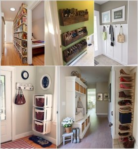 10 Clever Hallway Storage Ideas