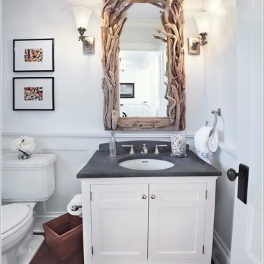 DIY Bathroom Mirror 2