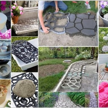 DIY Concrete Projects for Your Garden 1