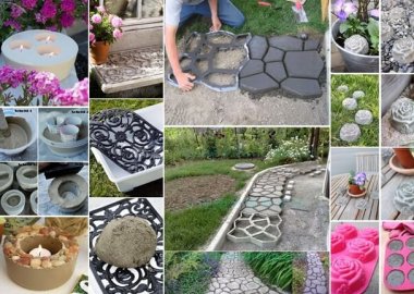 DIY Concrete Projects for Your Garden fi