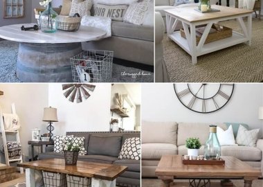 25 Charming DIY Farmhouse Table Designs fi