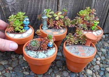 Adorable Miniature Fairy Garden Ideas fi