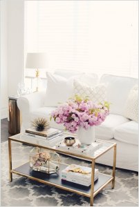 How to Decorate a Living Room with a White Sofa