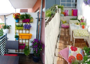 10 Fun Ways to Decorate a Tiny Balcony fi