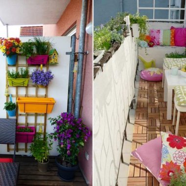 10 Fun Ways to Decorate a Tiny Balcony fi