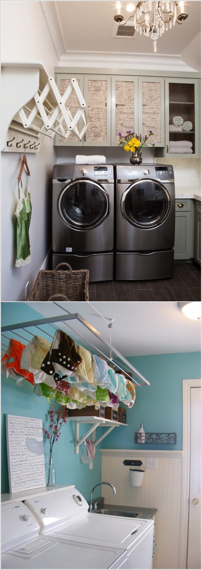 10 Space Saving Tips for a Small Laundry Room