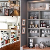 10 Ways to Re-purpose a Bookcase for Kitchen
