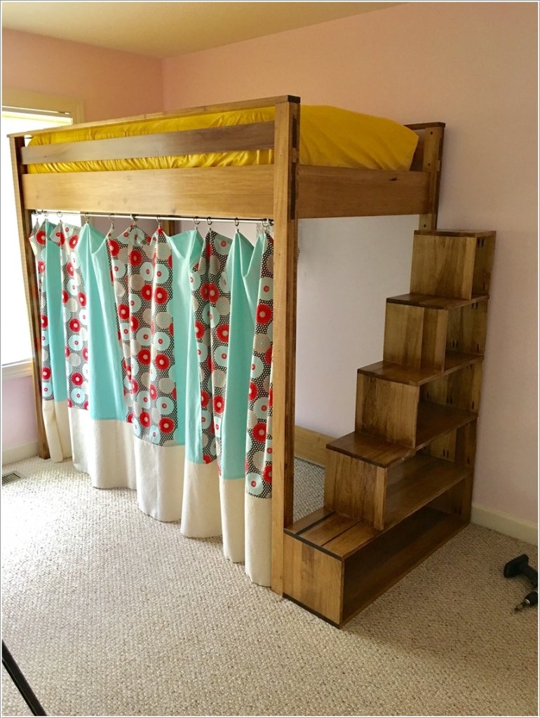10 DIY Loft Beds That Save Space