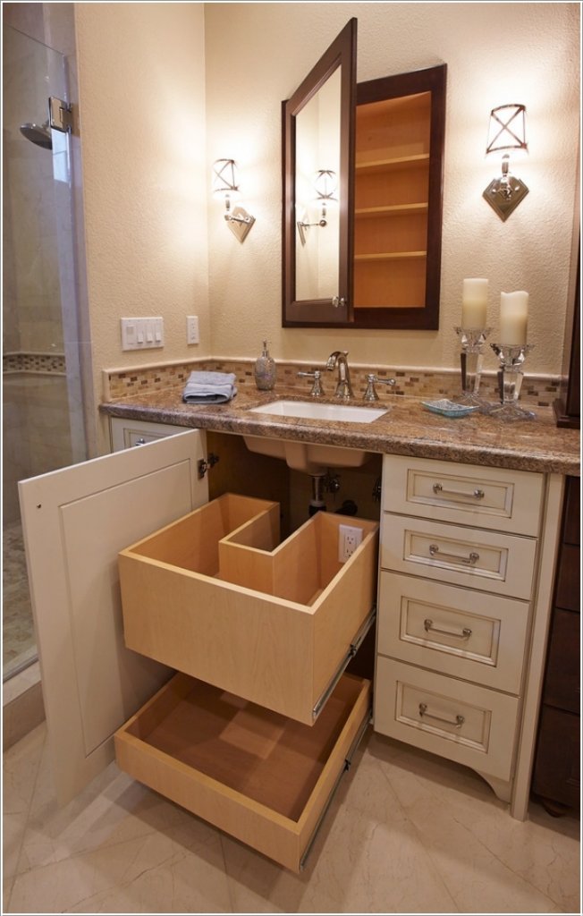 10 Clever Hidden Bathroom Storage Ideas