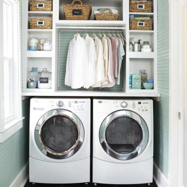 Laundry Room Accent Wall Ideas