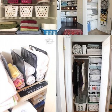 10 Clever Linen Closet Storage Hacks