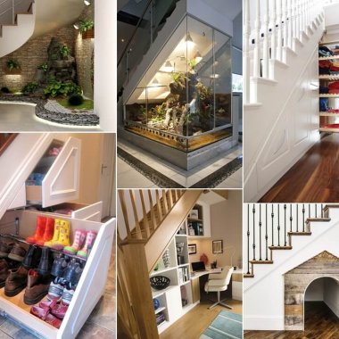 10 Ideas for The Space Under The Stairs
