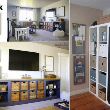 Clever IKEA Expedit Hacks