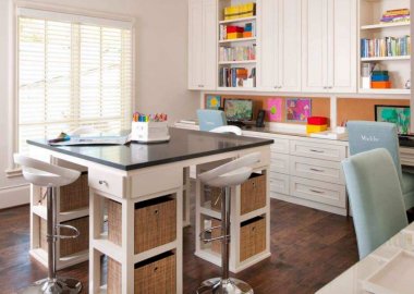 10 Wonderful Craft Rooms That Work Hard