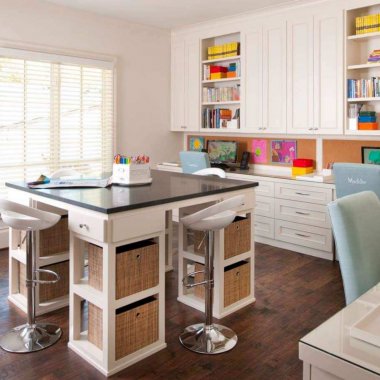 10 Wonderful Craft Rooms That Work Hard