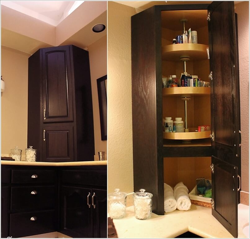 Clever Bathroom Countertop Storage Ideas