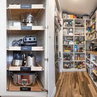 appliance storage ideas