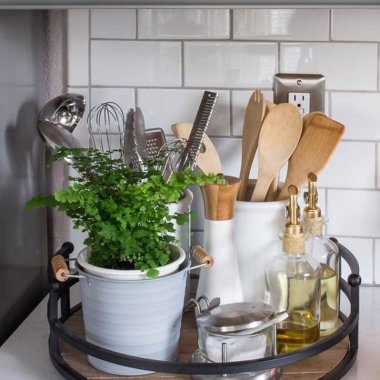 10 Clever Kitchen Counter Storage Ideas