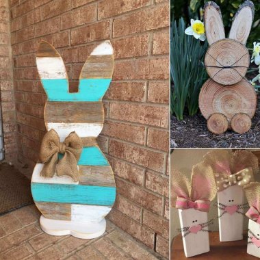 Wood Easter crafts