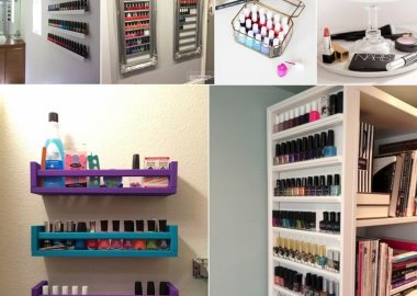 nail paint storage ideas