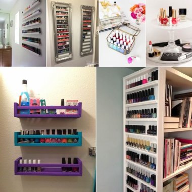 nail paint storage ideas