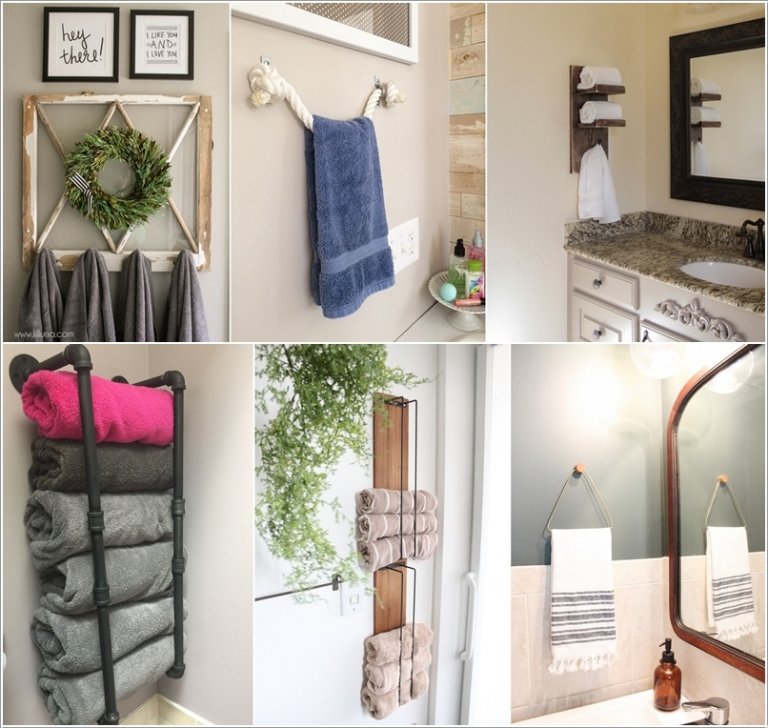 DIY Towel Bar Alternatives for Your Bathroom