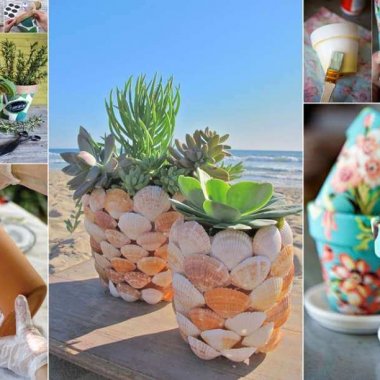 10 Fun Ideas to Decorate Your Flower Pots