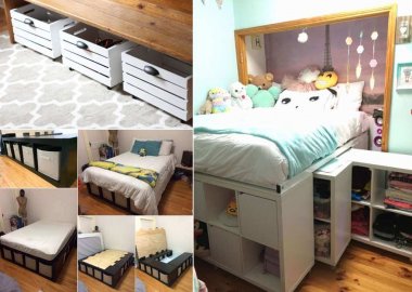 DIY Under Bed Storage Ideas
