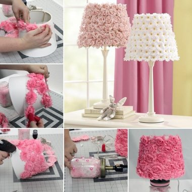 diy lampshade makeover