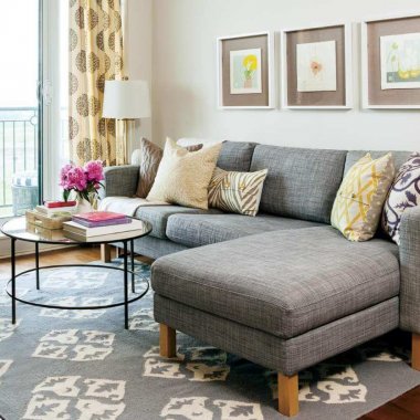 How to Style a Sectional Sofa