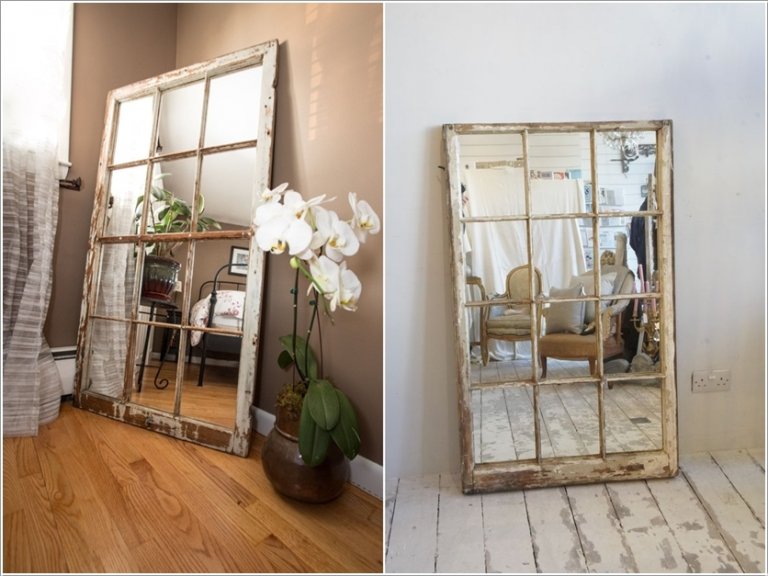 DIY Ideas to Decorate with Old Window Frames