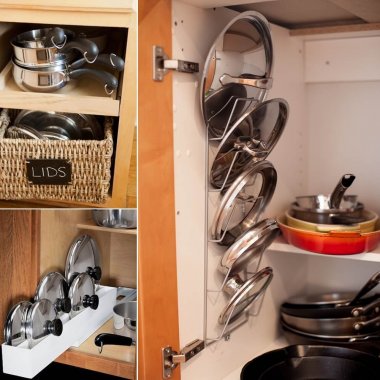 10 Storage Solutions for Organizing Pot Lids